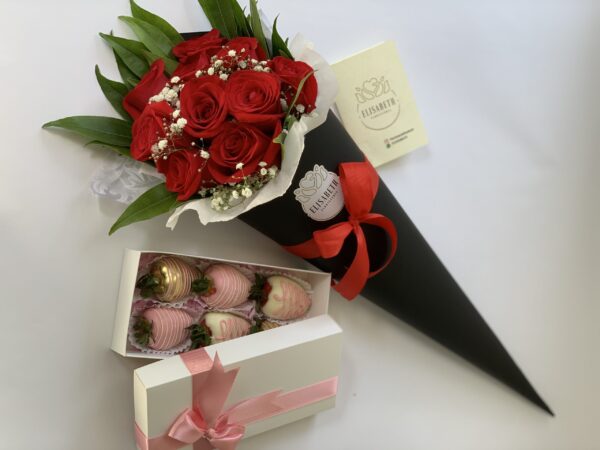 Buquet Rosas Chocolates